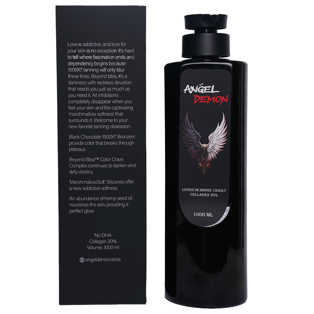 لوسیون سولاریوم 1000  میل  برند Angel Demon